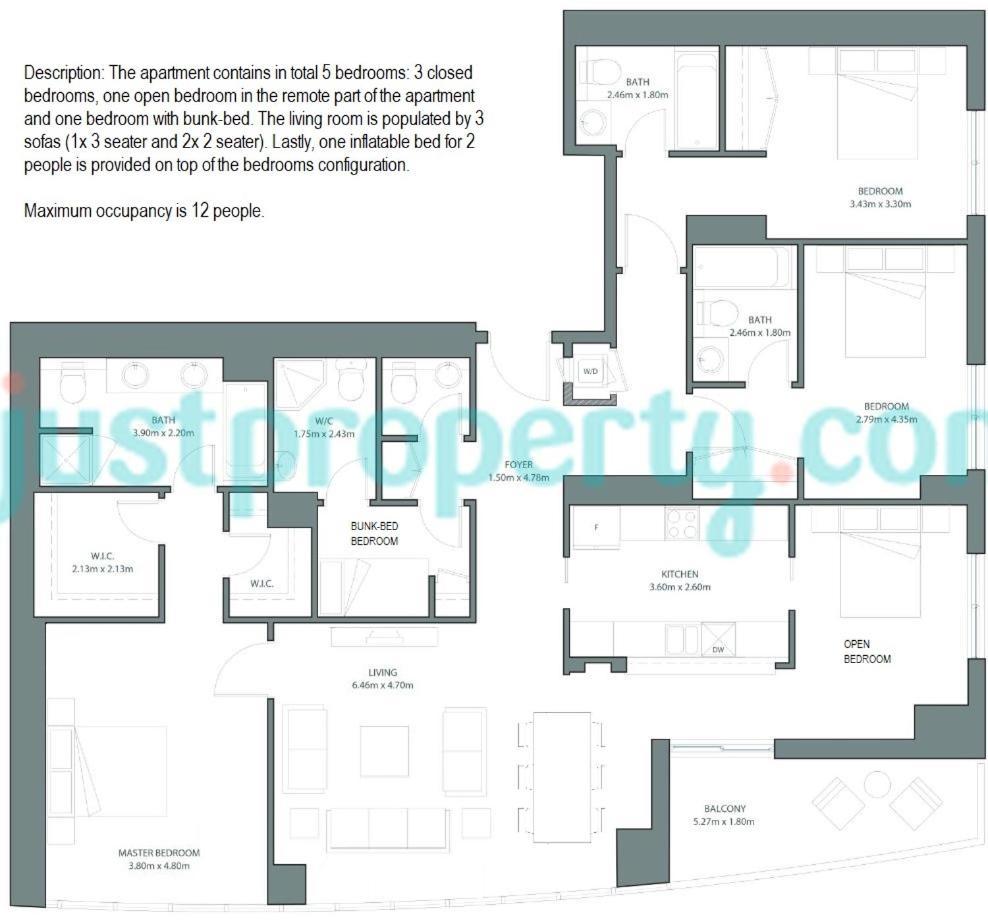 Elite Royal Apartment - Burj Residences T7 - President Dubai Exteriör bild